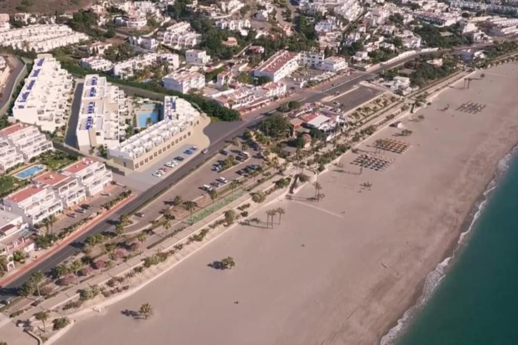 Magnifico Apartamento Nuevo En 1ª Linea De Playa Мохакар Екстериор снимка